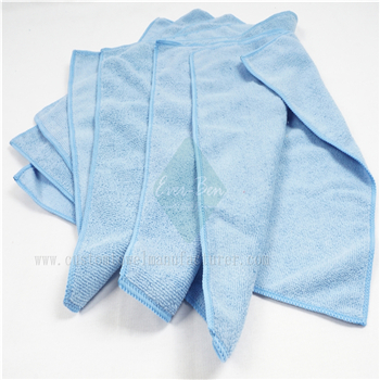 China Custom microfibre towel extra large Kitchen Dishcloth Towel Wholesaler bulk microfiber Blue Quick Dry Home Dusting Clean towels Gifts Producer for Holland Netherland Europe